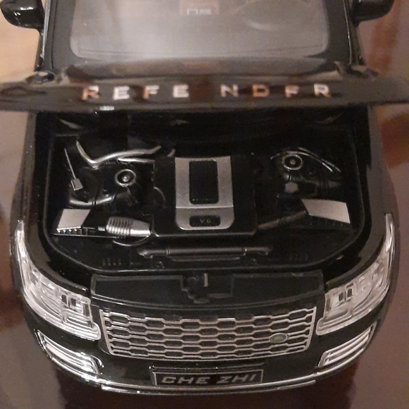 Toy Model Mini Car, Land Rover Range Rover, Black - Picture 12 of 12